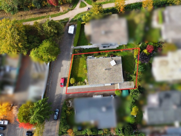 Luftbild Baugrundstück
